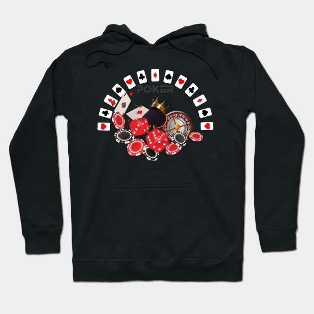 Poker Hoodie by Clothes._.trends